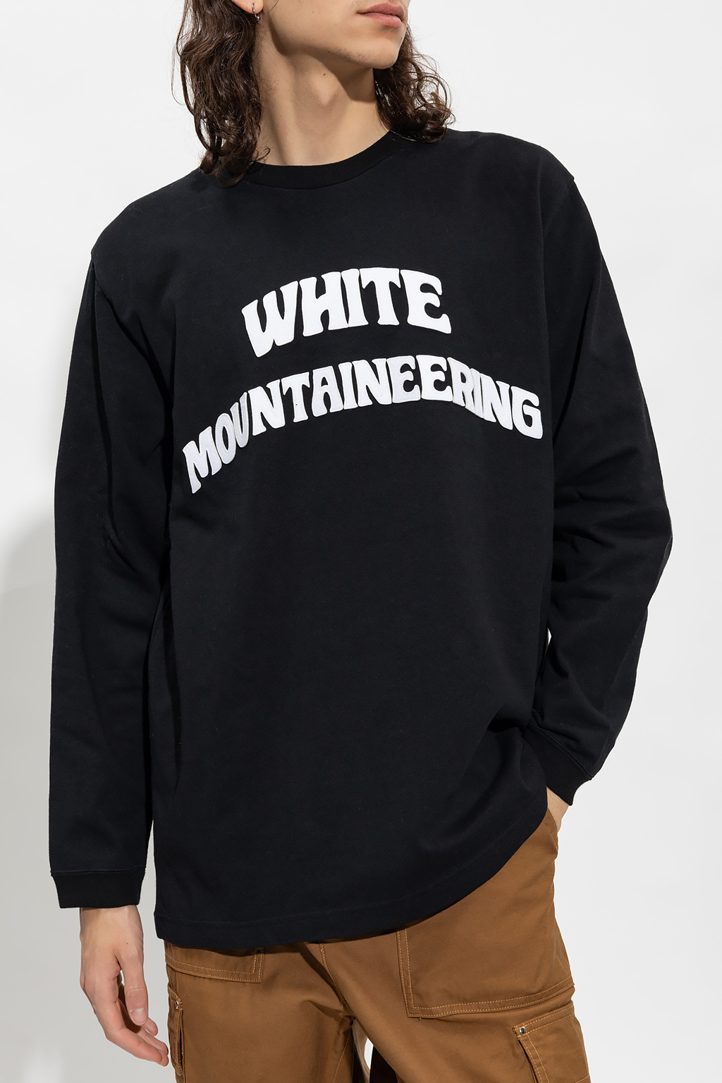 Black Sweatshirt with logo White Mountaineering - Vitkac Canada